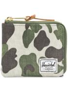 Herschel Supply Co. Camouflage Print Wallet - Green