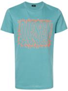 Diesel Logo T-shirt - Blue