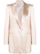 Philosophy Di Lorenzo Serafini Peaked Lapel Blazer - Neutrals