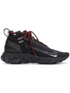 Nike React Runner Mid Wr Ispa Sneakers - Black