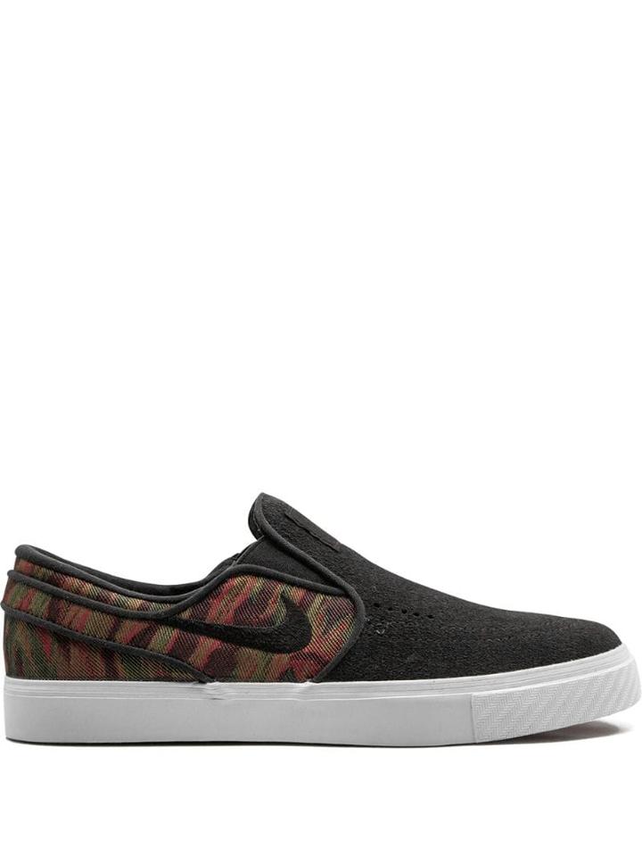 Nike Zoom Stefan Janoski Slip Prm Sneakers - Black