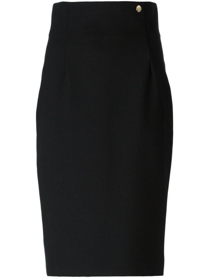 Versace Collection Pencil Skirt - Black