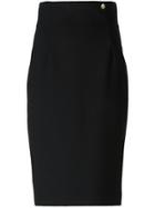 Versace Collection Pencil Skirt - Black