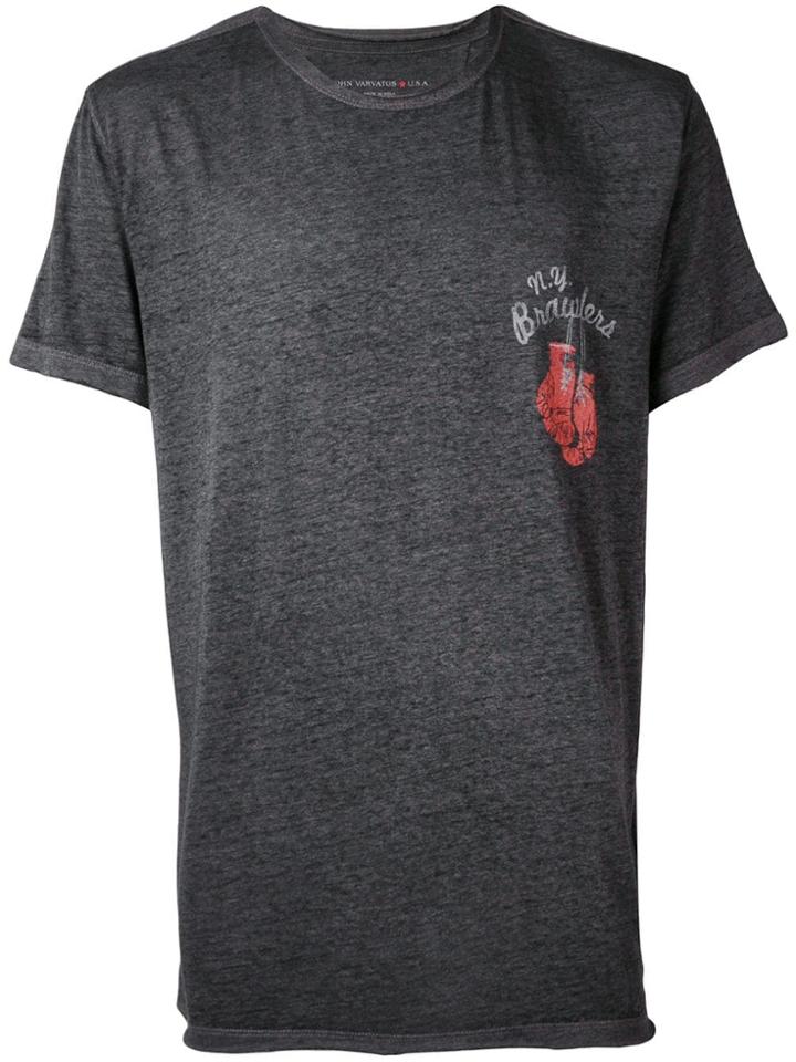 John Varvatos Regular T-shirt - Black
