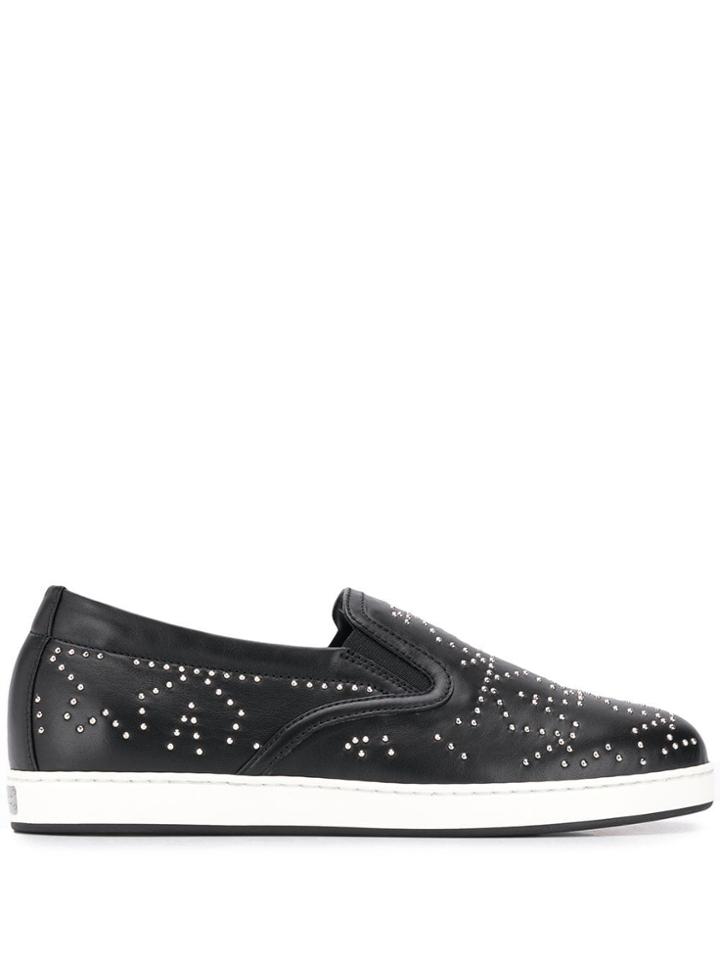 Jimmy Choo Gracy Slip-on Sneakers - Black
