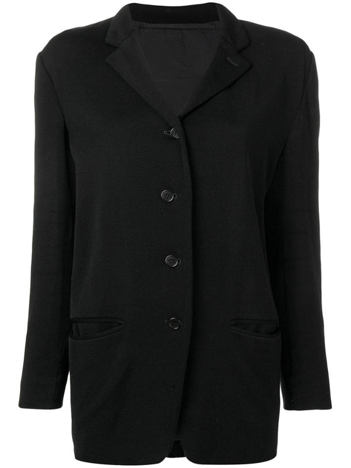 Romeo Gigli Pre-owned 1990 Jacket - Black