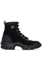 Moncler Lace-up Hiking Boots - Black