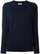 Erika Cavallini 'sidony' Pullover, Women's, Size: Small, Blue, Virgin Wool