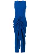 Joseph Ruched Evening Dress - Blue