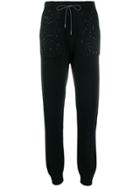 Fabiana Filippi Sequinned Drawstring Joggers - Black