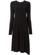 Dkny Longsleeved Flared Dress