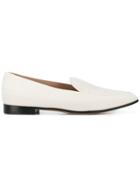 Giorgio Armani Classic Velvet Loafers - White