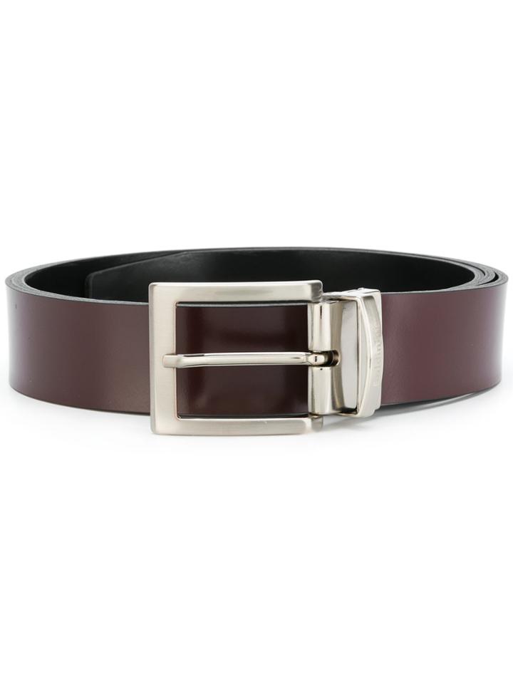 Baldinini Classic Buckle Belt - Red