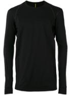 Devoa Long Sleeve T-shirt, Men's, Size: 2, Black, Cotton