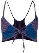 Atelier Bâba Racer Back Bralette - Blue