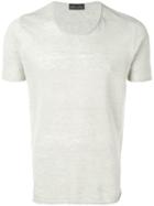 Roberto Collina Crew Neck T-shirt - Neutrals