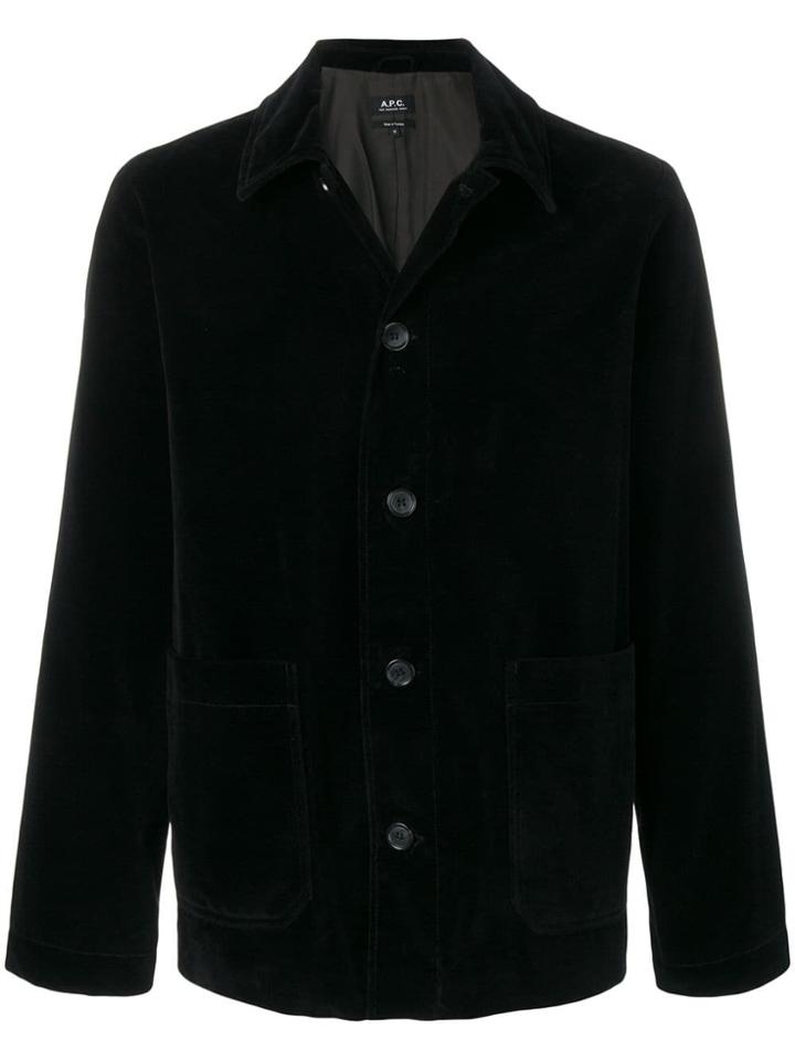 A.p.c. Classic Denim Jacket - Black