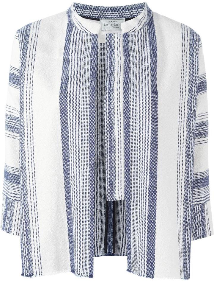 Forte Forte Striped Woven Jacket