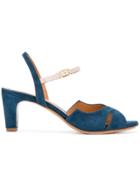 Chie Mihara Mid Heel Sandals - Blue