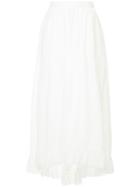Philosophy Di Lorenzo Serafini Lace Ruffled Skirt - White