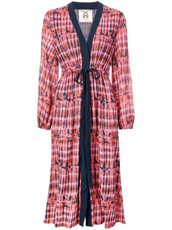 Figue Florence Kimono Dress - Pink & Purple
