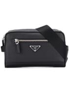 Prada Zipped Belt Bag - Black