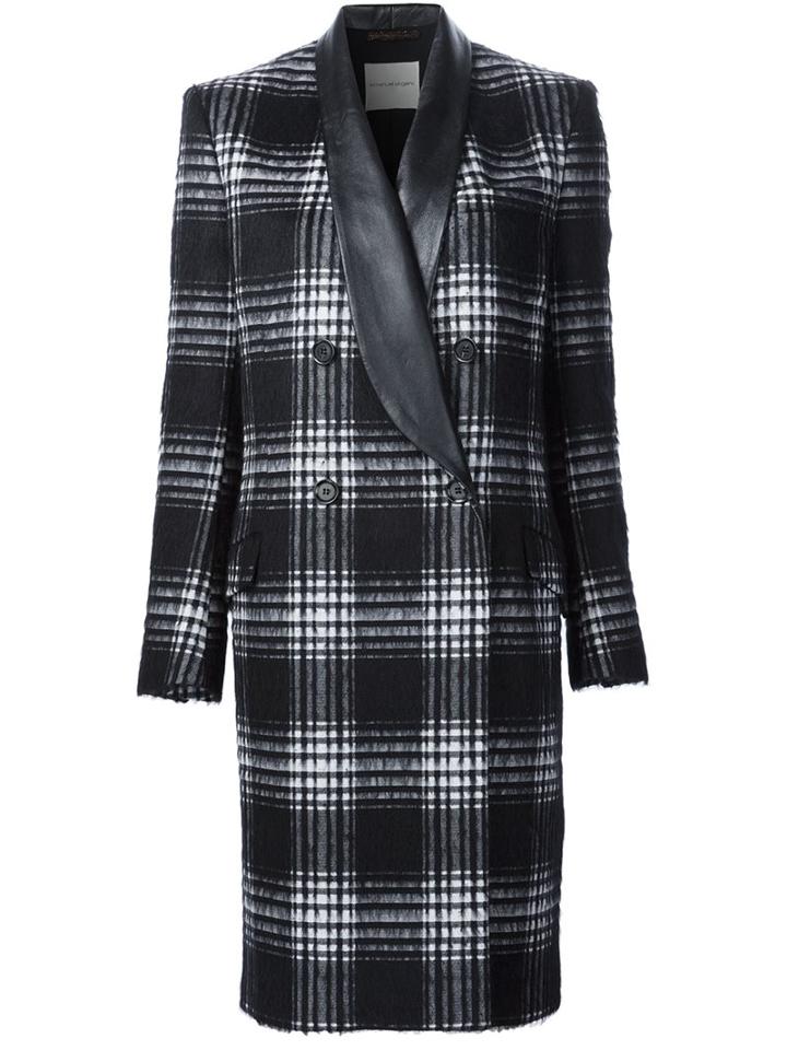 Emanuel Ungaro Double-breasted Checked Coat
