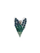 Sonia Rykiel Embellished Heart Pin