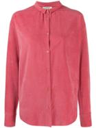 Forte Forte Miniature-collar Buttoned Shirt - Pink