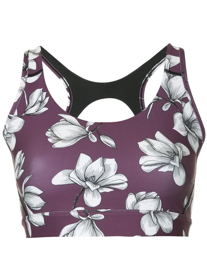 Nimble Activewear Grace Sports Bra - Pink & Purple