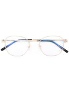 Saint Laurent Eyewear 'sl 128' Glasses - Metallic