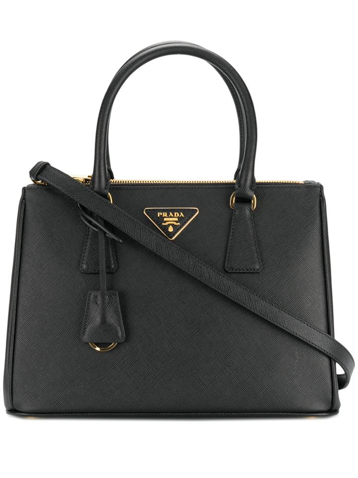 Prada Small Galleria Tote Bag - Black