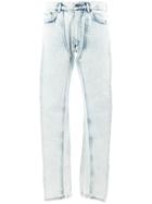 Y / Project Exposed Panel Jeans - White