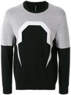 Moncler Fair Isle Knit Jumper - Red