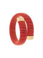 Carolina Bucci Thread Wrapped Bracelet - Red