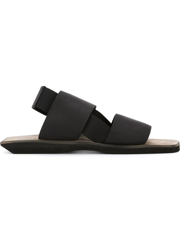 Lost & Found Ria Dunn Strappy Sandals - Black