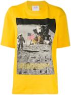 Calvin Klein Jeans Est. 1978 Moon Landing Print T-shirt - Yellow