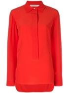 Victoria Beckham Asymmetric Shirt - Red
