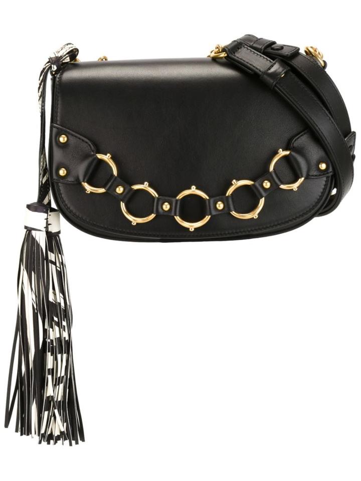 Roberto Cavalli Hanging Tassel Crossbody Bag