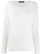 Iris Von Arnim Cashmere Knitted Top - White