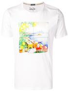 Fefè Scene Print T-shirt - White