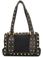 Fendi Vintage 2010's Studded Mini Bag - Black