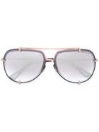 Dita Eyewear Aviator Frame Sunglasses - Metallic
