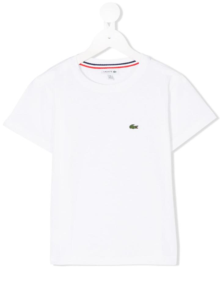 Lacoste Kids Logo T-shirt - White