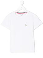 Lacoste Kids Logo T-shirt - White