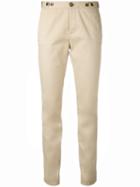 Dsquared2 - Chino Trousers - Women - Cotton/spandex/elastane - 44, Nude/neutrals, Cotton/spandex/elastane
