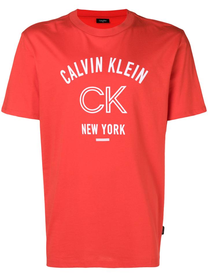 Calvin Klein 205w39nyc Logo T-shirt - Red
