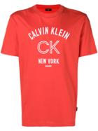 Calvin Klein 205w39nyc Logo T-shirt - Red