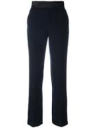 Ports 1961 Classic Leg Trousers, Women's, Size: 46, Blue, Cotton/polyamide/polyester/wool