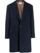 Brunello Cucinelli Cashmere Medium Coat - Blue